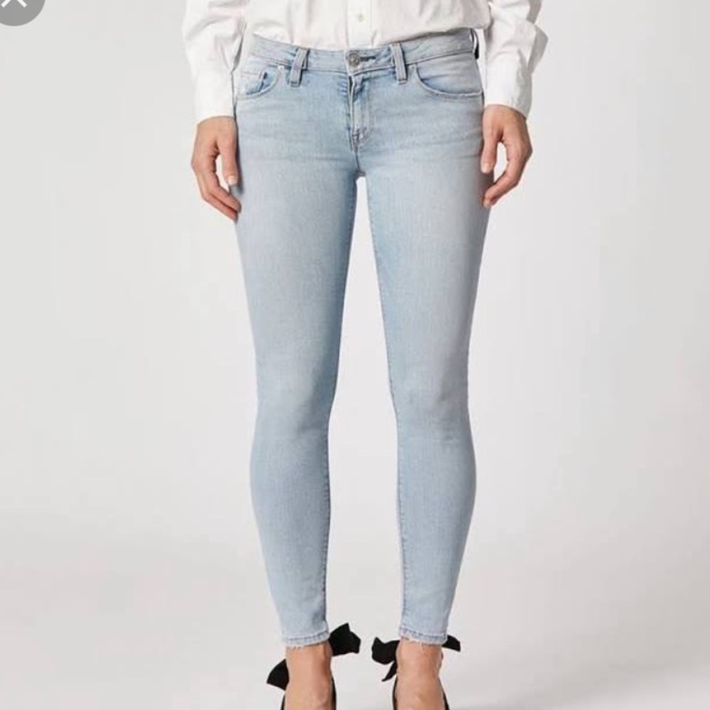 Hudson Krista Super Skinny Lightwash Jeans Size 27